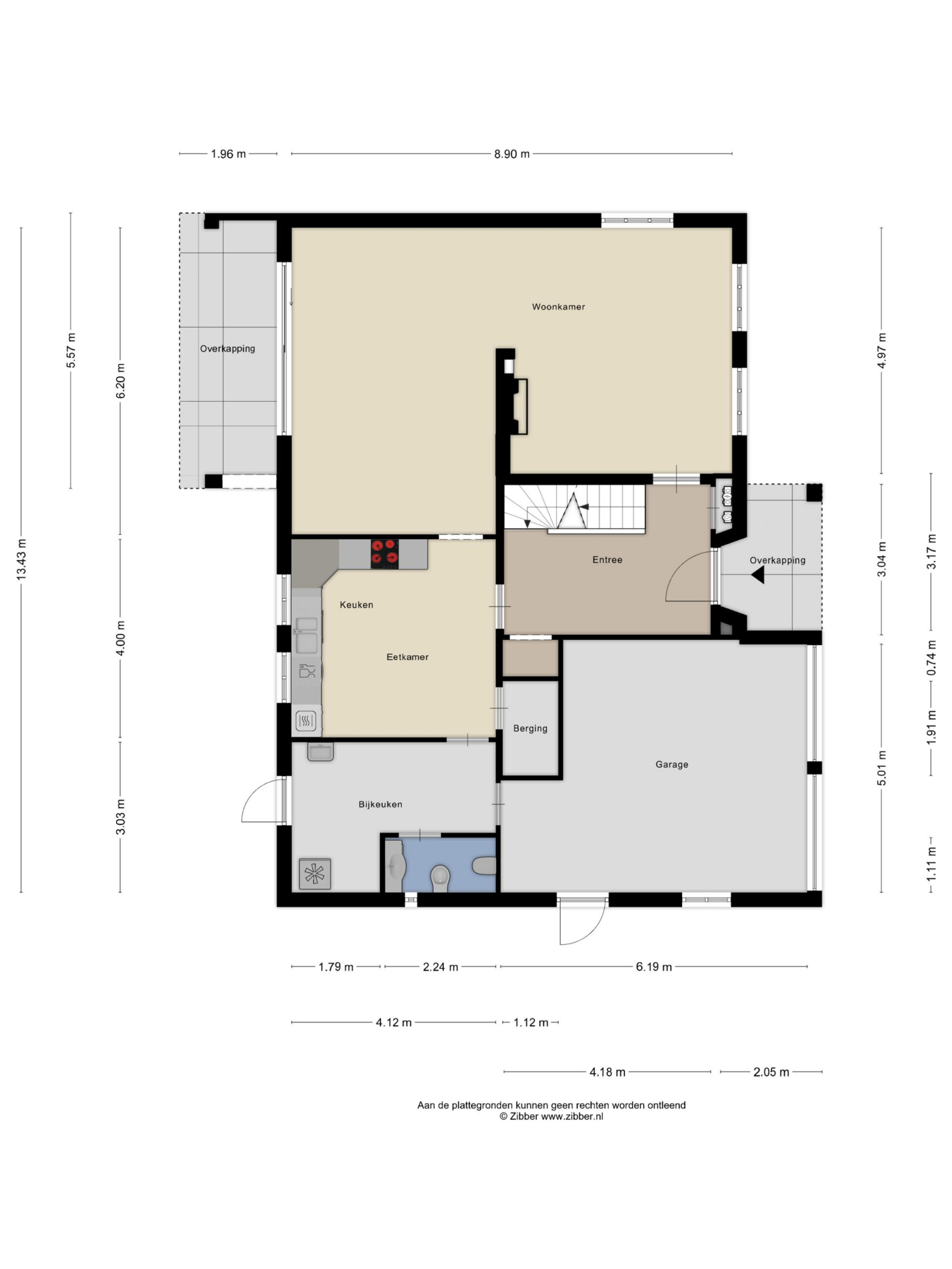 Plattegrond 1 van Het Groen 50