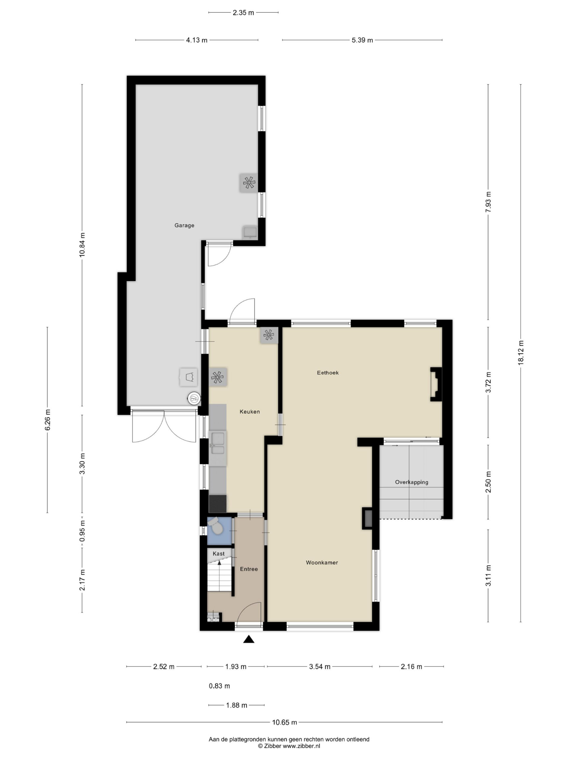 Plattegrond 1 van Het Groen 9