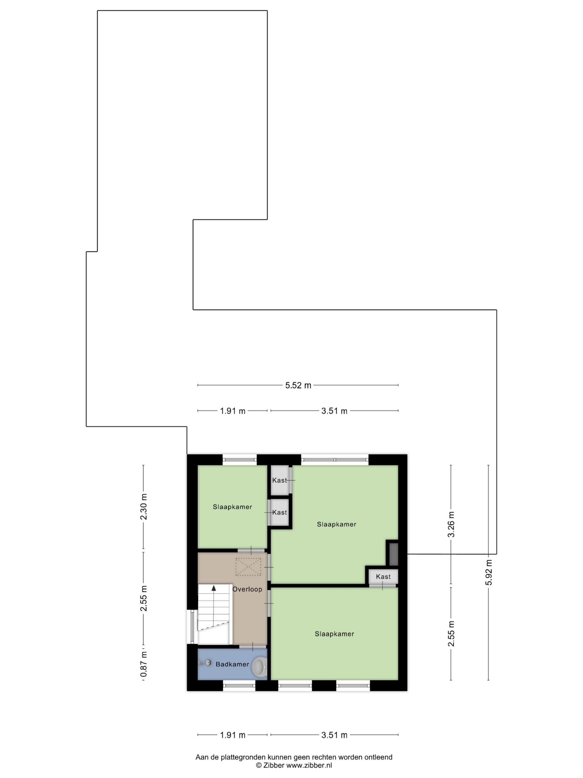 Plattegrond 2 van Het Groen 9