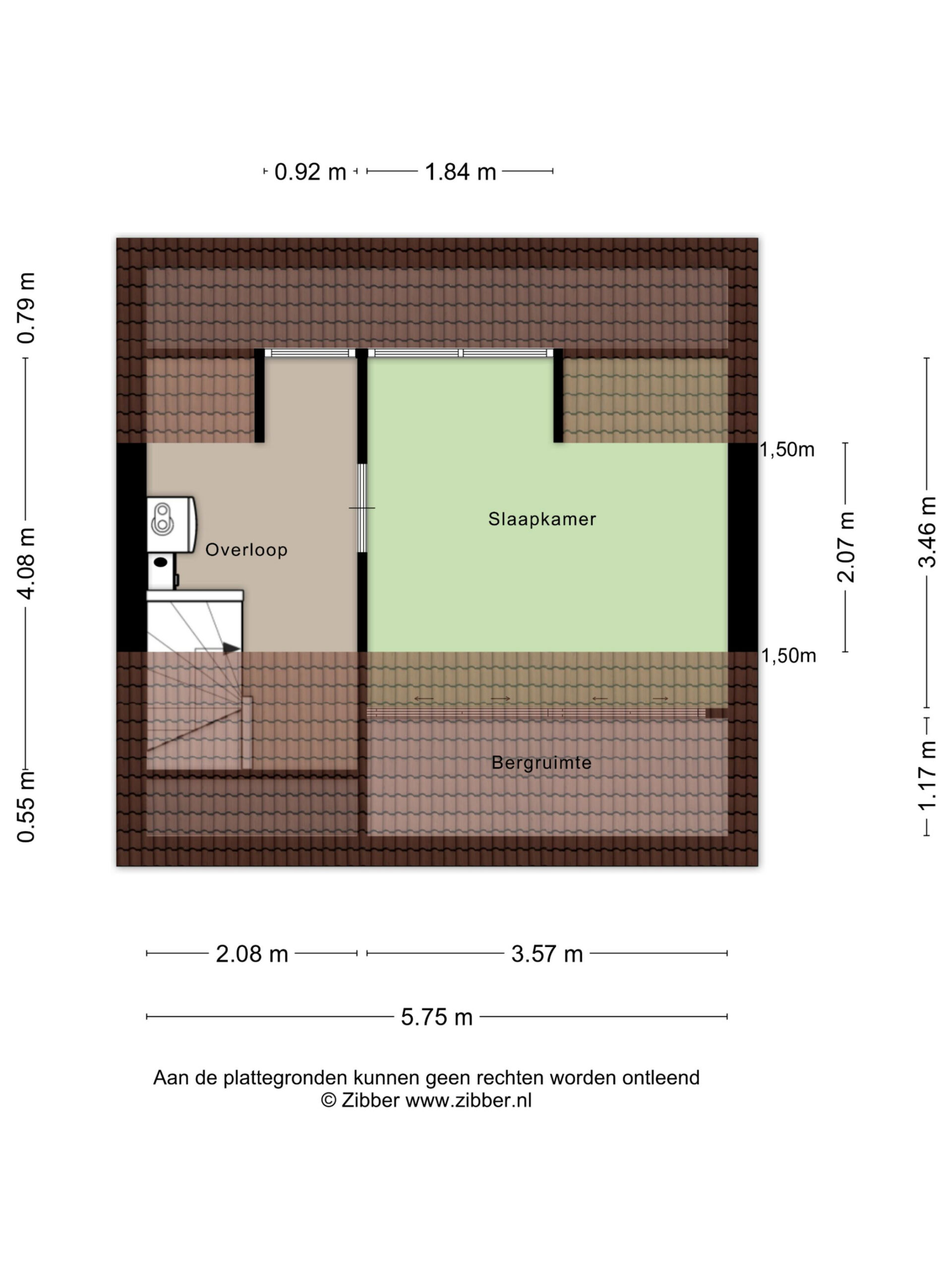 Plattegrond 3 van Kloosterstraat 40