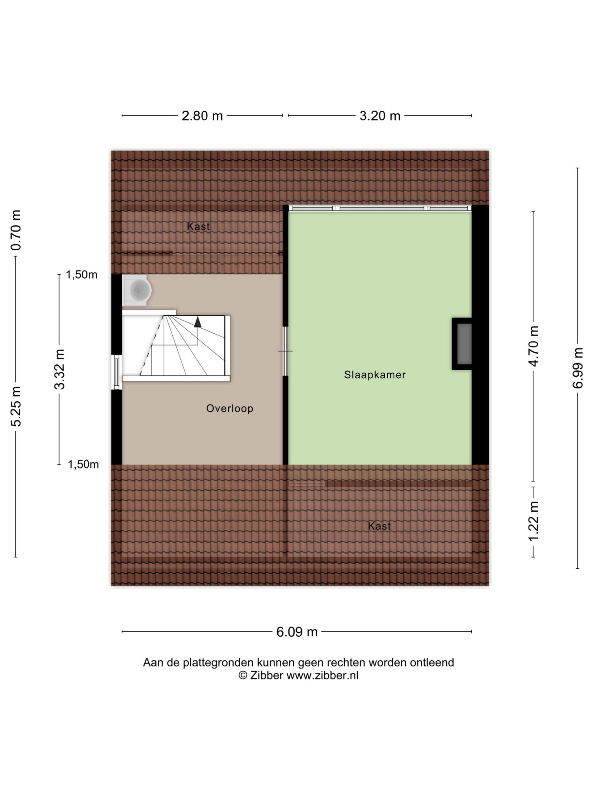Plattegrond 3 van Vlassert 5
