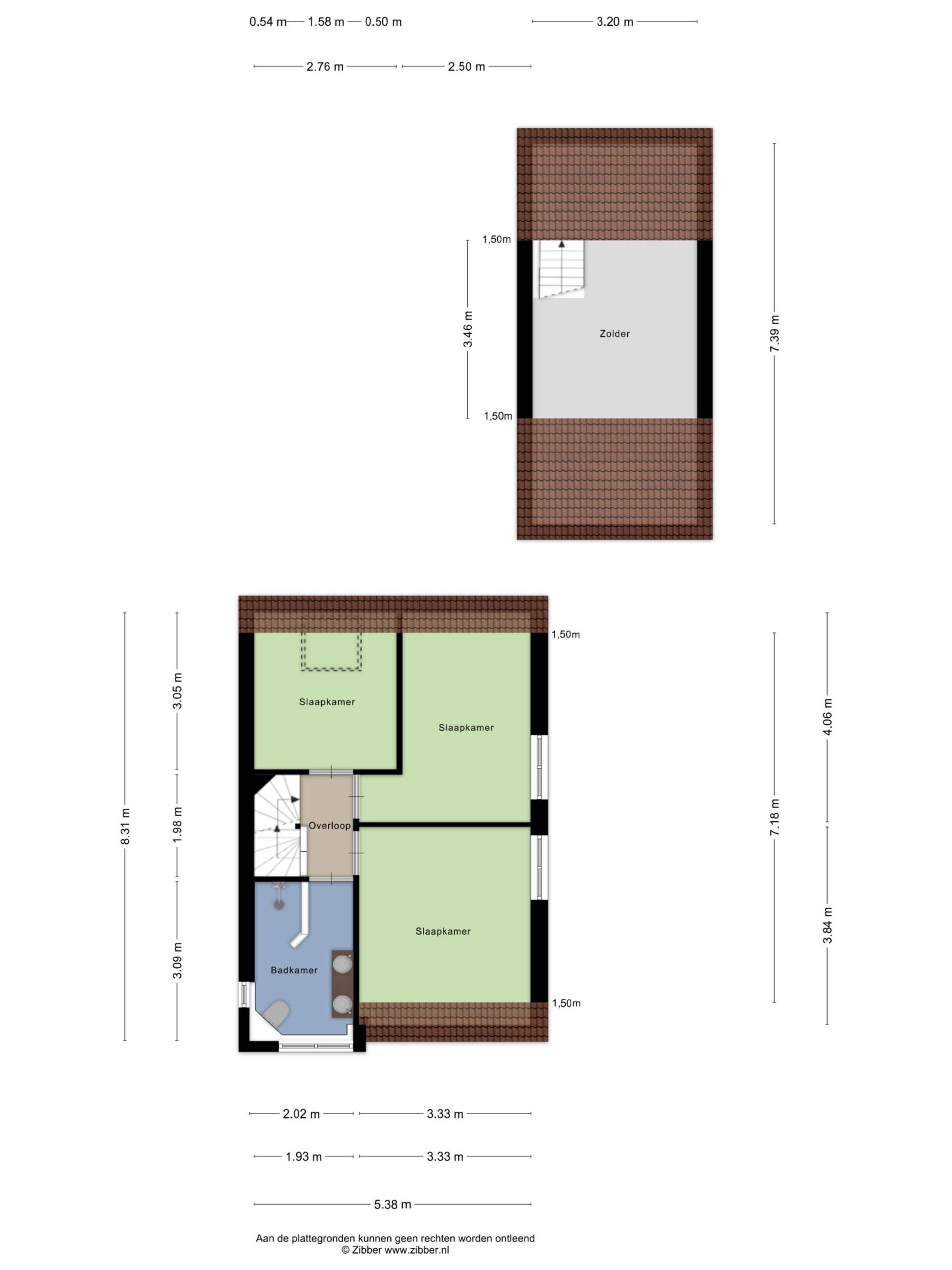 Plattegrond 2 van Wagenmaker 42